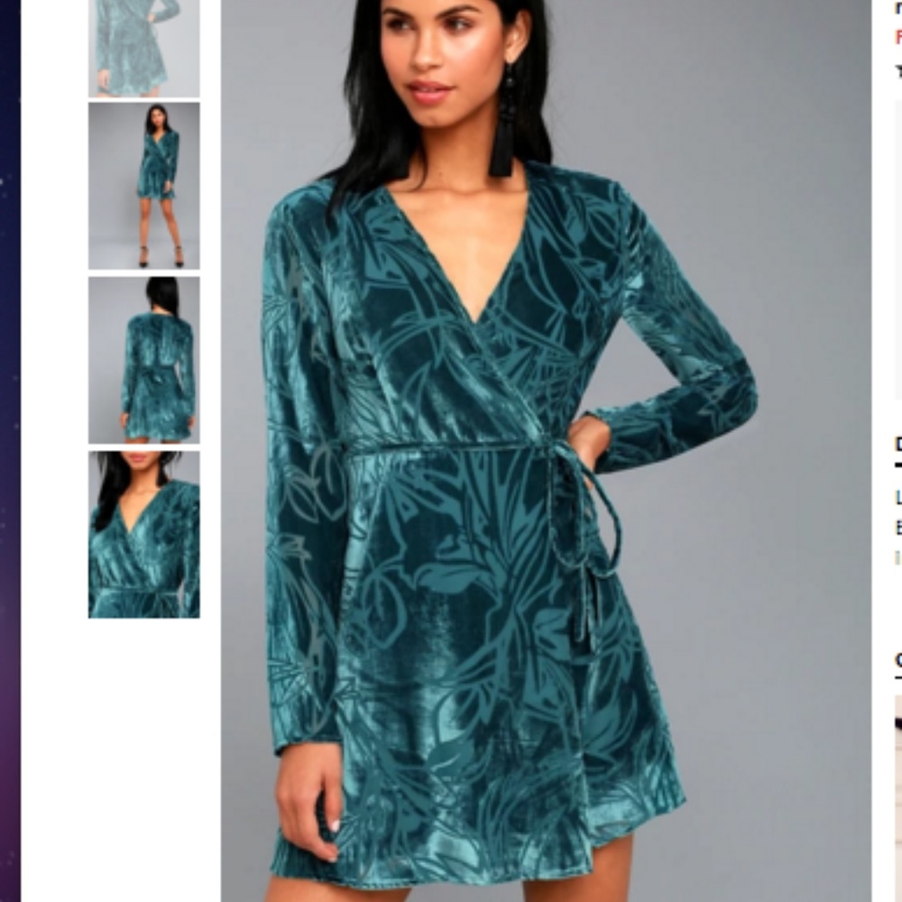 Velvet dress